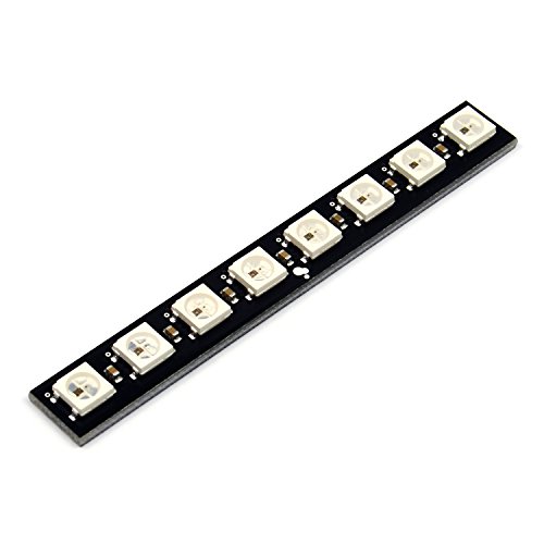 Rainbow Stick for ArduinouC - 1x8 WS2812B WS2811 Compatible Addressable RGB LED with Integrated Drivers