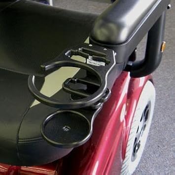 Combination Cell Phone/Drink Holder for Power Wheelchairs (Permobile, 3.25 x .77")