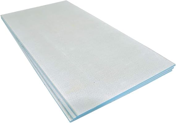 Tile Backer Board - Insulation Foam | XPS Foam | Cement Board | Underfloor Heating Insulation Board | Laminate Floor Underlay (10, 1200 x 580 x 12.5mm)