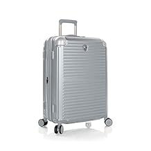 heys america Cruze Spinner Luggage (Silver, 3pc Set)