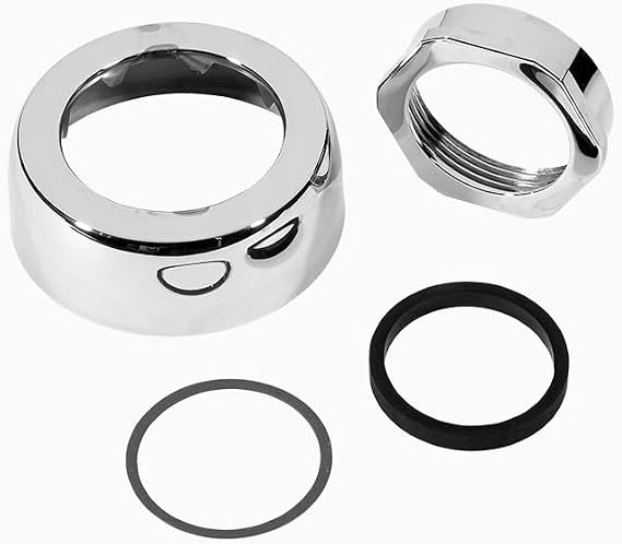 Sloan F-56-A Regal Spud Coupling Assembly, 1-1/2" x 3", Chrome, Repair Part