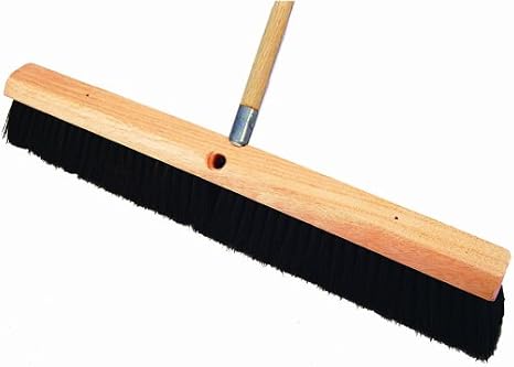 Magnolia 1724 24-Inch Combo Wire, Tampico and Horsehair Line Floor Garage Broom