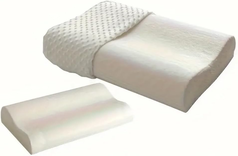 Wiforte Orthopedic Visco Neck Pillow – Supporting and Ergonomic Design for Neck Straightening | Luxury and Comfortable Sleeping Pillow