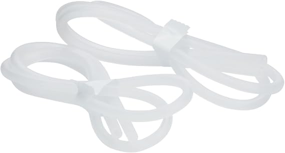 Motif Medical Breast Pump Tubing for Motif Luna - Pump Tubing Replacement W/Connectors - Easy-to-Replace Lactation Tube - Essential Breast Pump Parts for Pump Maintenance (32, 2 Tubes)