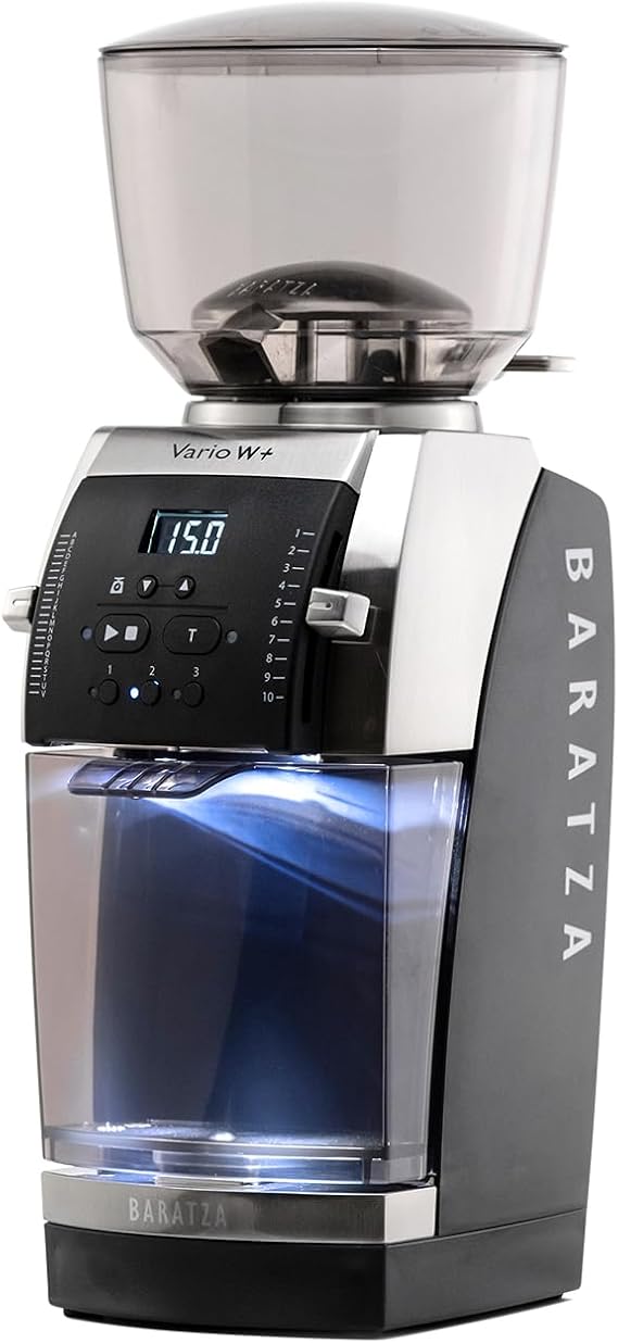 Baratza Vario W+ Flat Steel Bar Grinder Black