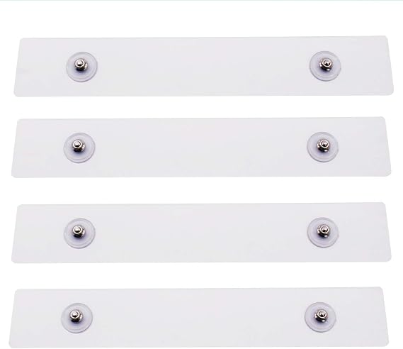 evron Self-Adhesive Stickers Corner Mounting Shelf,Set of 4 (Clear Tapes, Shelf not Included)