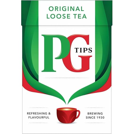 PG Tips Loose Leaf Tea, White, 8.8 Oz