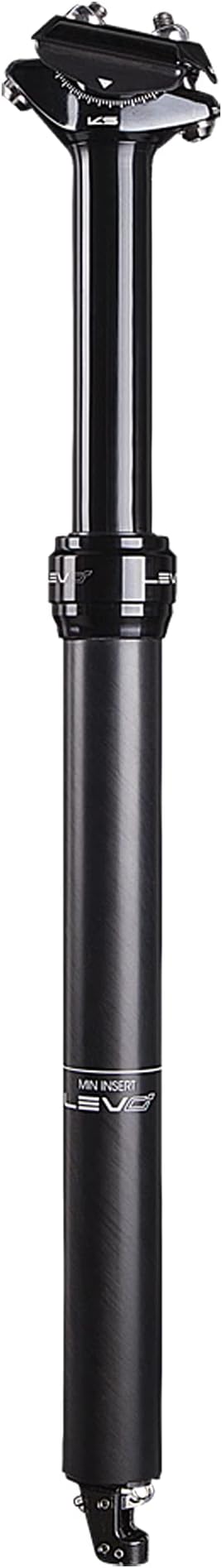 Ks Lev Ci Carbon Dropper Seatpost Black, 27.2Mmx120mm