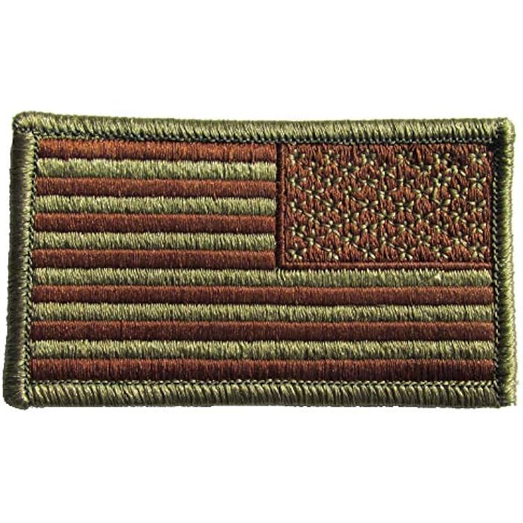 Air Force OCP Flag Spice Brown - REVERSE
