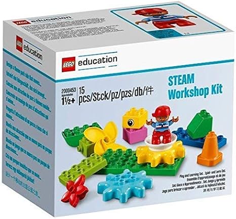 LEGO Education STEAM Workshop Kit for Kids, 15 Pieces, Aged 2+, Building Blocks