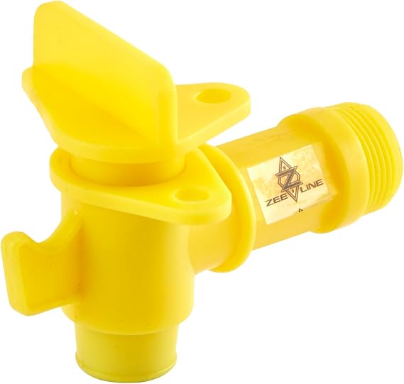 Zeeline By Milton ZE68W - 3/4 Inch NPT Polyethylene Bung Faucet Openings on 15-55 Gallon Drums