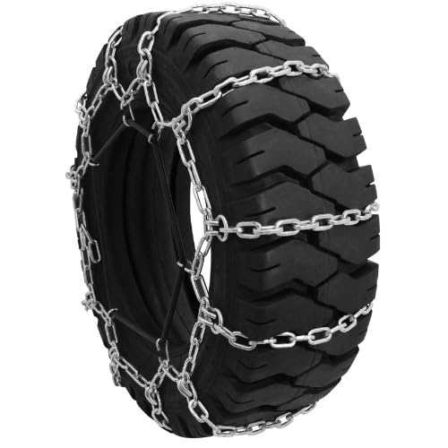 Security Chain Company QG0107 Quik Grip Forklift Tire Traction Chain - Set of 2