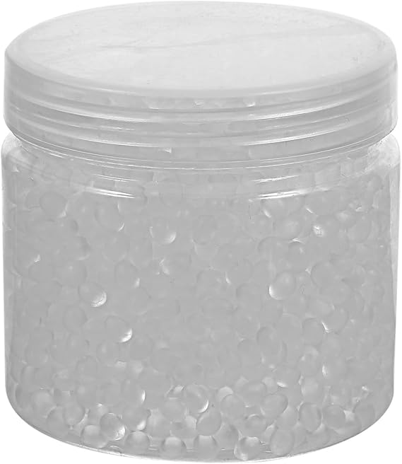 80g DIY Thermoplastic Beads Reusable Transparent Pellets for Crafts Tooth Repair and Custom Props Moldable Thermal Beads for Art Halloween Costumes and Repairs