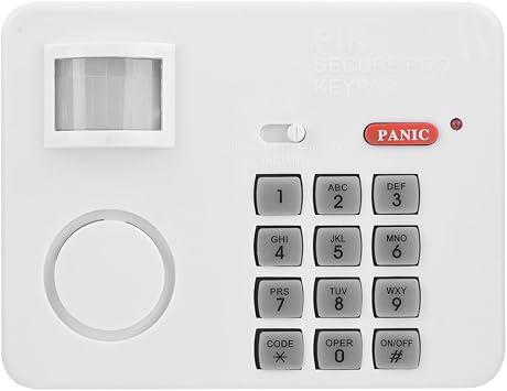 Security Keypad Alarm Motion Sensor Alarm Password Home Security Keypad Remote Infrared Detectors