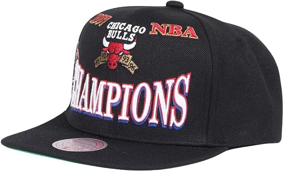 Mitchell & Ness Chicago Bulls Retro Snapback Hat Adjustable Cap