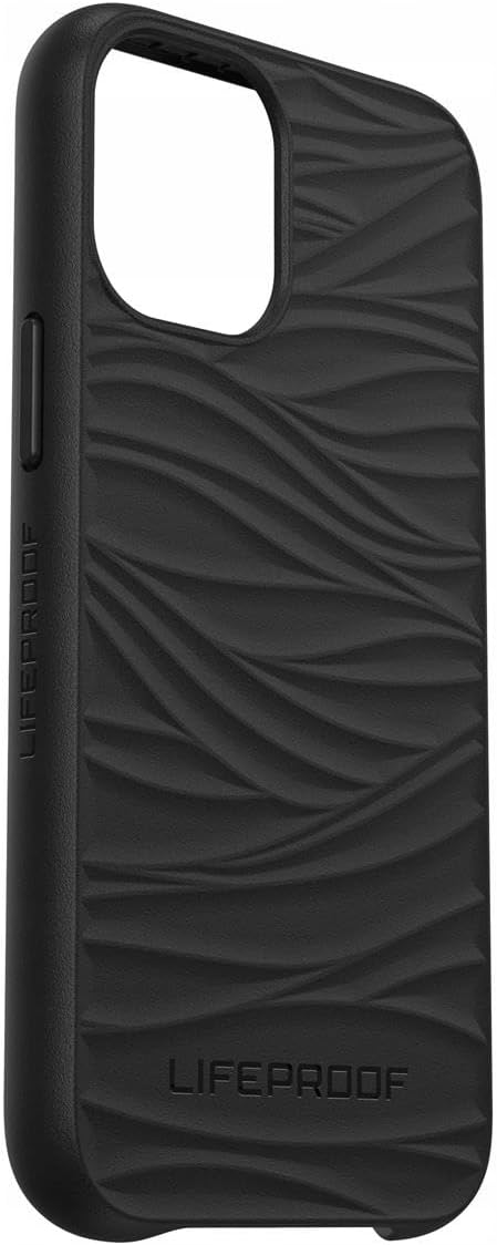 LifeProof Wake Case for iPhone 12 mini, Shockproof, Drop Proof to 2 Meters, Protective Thin Case, Sustainably Made from Recycled Ocean Plastic, Black