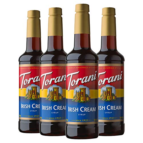 Torani Syrup, Irish Cream, 25.4 Ounces Pack of 4