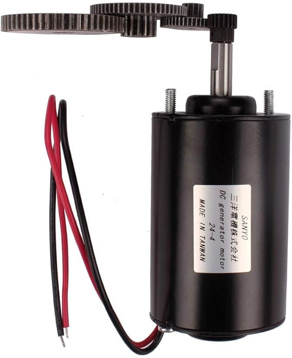 Small Wind Turbine Generator 36W 40W 12-24V DC Permanent Magnet Motor Dual Purpose 4 Gears