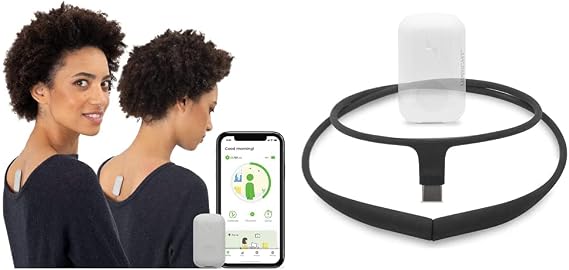 Upright Bundle: GO S Posture Trainer & Black Magnetic Necklace