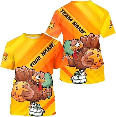 Mostefy Personalized Name Team's Name Pickleball Shirt 3D, Pickleball Shirts, Funny Pickleball Shirts for Team, Men Women