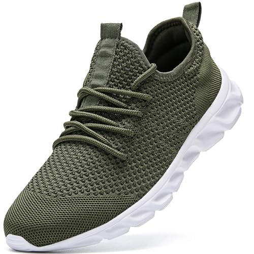 Damyuan Mens Lightweight Athletic Running Walking Gym Shoes Casual Sports Shoes Fashion Sneakers Walking Shoes