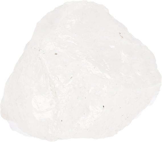 1063.5 Ct. Natural Clear White Quartz Energy Stone Certified Gemstone Healing Power for Jewelry Making FJ-264