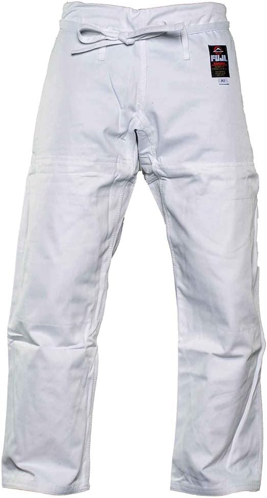 FUJI GI Pants Adult Brazillian Jiu-Jitsu Pant with Flat Drawstring - Long-Lasting BJJ & Gi Pant for Training & Competition