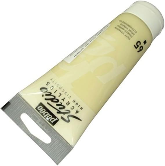 PEBEO - Acrylic Fine Studio Acrylics - Buff Titanium - Buff Titanium 100ml/3.38oz