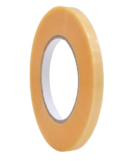 WOD Clear Produce Poly Bag Sealing Tape, 3/8 inch x 180 yds | Bag Sealer Tape for Packaging of Meat, Candy, Gifts, or Ice Bags