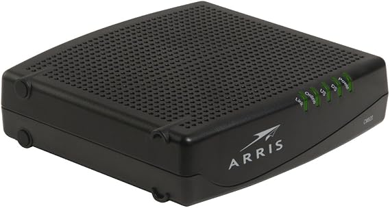 Arris CM820A Cable Modem DOCSIS 3.0 (Latest Version - 1 Step Activation)