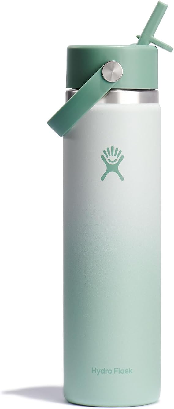 Hydro Flask 24 Oz Wide Flex Straw Cap Matcha Ombre