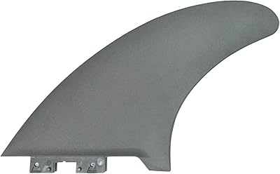 7 Fins for Inflatable, SUP, airSUP, Minimum Flex Fin for River Lake and Surf ClickFins