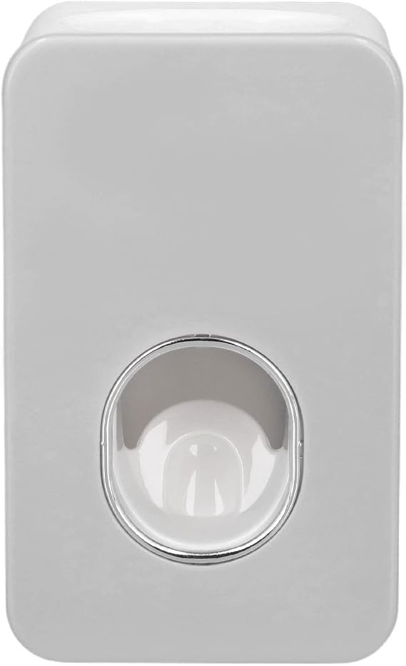 Automatic Toothpaste Squeezer, Toothpaste Dispenser, Wall Mounted Toothpaste Dispenser, Lightweight Toothpaste Squzzer Dispenser, Toothpaste Squeezer for Bathroom Hotel Bedroom(Grey)