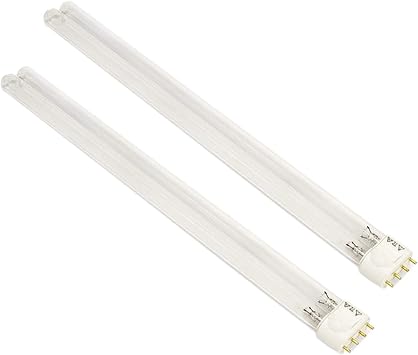 CNZ 55 Watts 2G11 Base UV-C Germicidal Ultraviolet Light Bulb Qty 2
