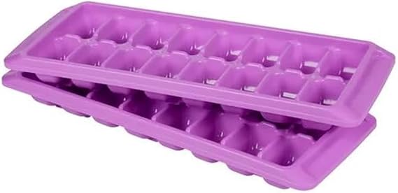 Rubbermaid Easy Release Ice Cube Tray (2 pack, Orchid light purple)