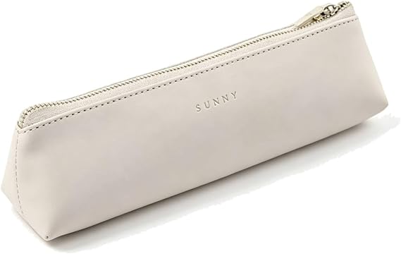 Doraking PU Leather Cosmetic Makeup Bag Pen Stationery Case
