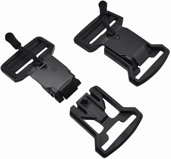 1.5Inch Quick-Release Magnetic Buckle Functional Belts Buckles for 38mm Backpack Bags Strap DIY Accessories 2PCS (1.5 Inch-single Adjustable)