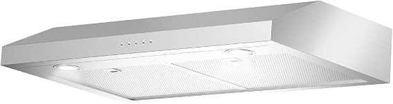 ONEEON 30 Inch Under Cabinet Range Hood, 4-Speed Exhaust Fan