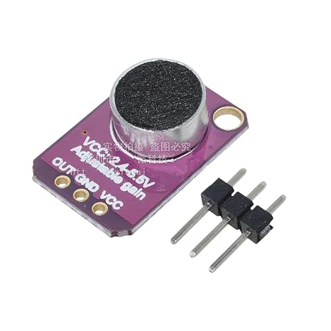 Max4466 Sound Sensor Module Microphone Preamplifier Microphone