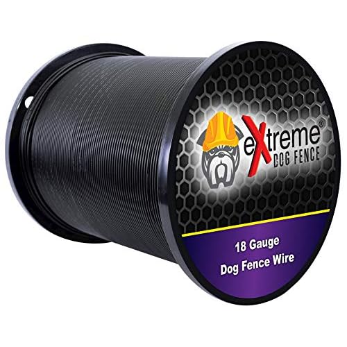 18 Gauge 500 Foot Continuous Spool of Electric In-Ground Dog Fence Wire - Compatible with All Brands and Models of Electric Dog Fence