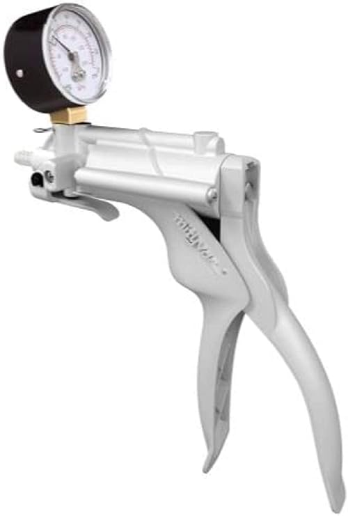 Mityvac MV8255 Selectline Dual Vacuum/Pressure Brake and Clutch Bleeding Hand Pump, Molded Durable PVC, One Person Application, Ergonomic Design, Non-corrosive, Chemical Resistant, Field Serviceable