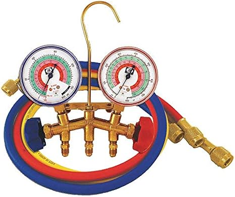 JB Industries Manifold Gauge, 2-Valve
