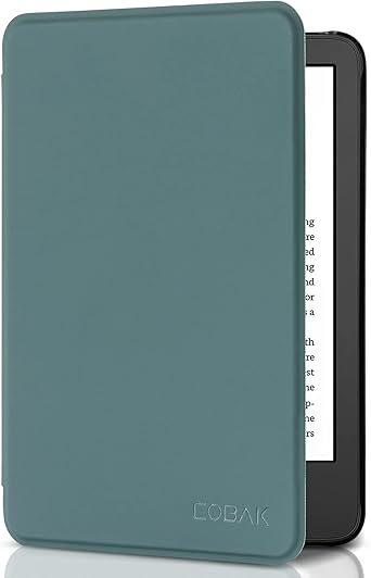CoBak Case for All New 6 Inch E-Reader 2024 and 2022 (11 Generation) - PU Leather Smart Cover, Auto Sleep and Wake, not Compatible with Kobo Clara