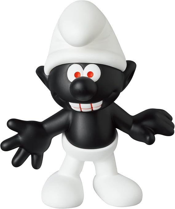 The Smurfs: Angry Smurf (Black) Series 2 Ultra Detail Figure