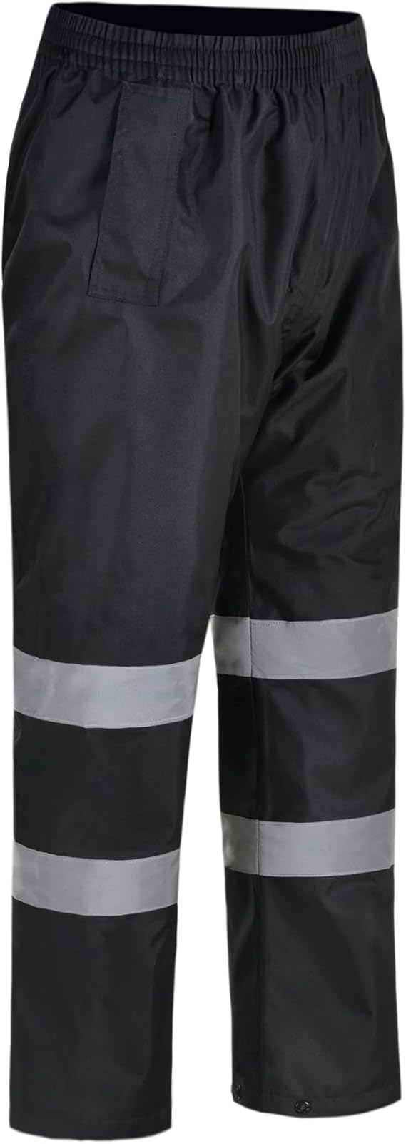 A-SAFETY High Vis Rain Pants for Men Women Waterproof Reflective Safety Rain Trousers Rain Gears for Fishing Sports Works