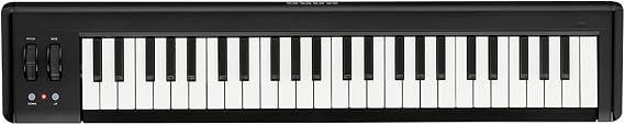 Keyboard Piano 49-Key MIDI Controller Compact USB MIDI Keyboard Controller USB