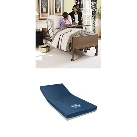 Invacare Full-Electric Hospital Bed + Solace Prevention Mattress