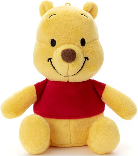 Disney Character Washable Beans Collection, Winnie the Pooh, Height Approx. 6.7 inches 17 cm