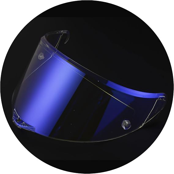 AGV Helmet Visor Pista/Corsa GP RR Scratch Resistant Shield Replacement Guard, For AGV Pista/Corsa GP RR Motorcycle Wind Shield Shield Full Face Fit (Aurora Blue)