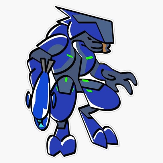 Halo - Elite Minor Sticker Decal Size 5"